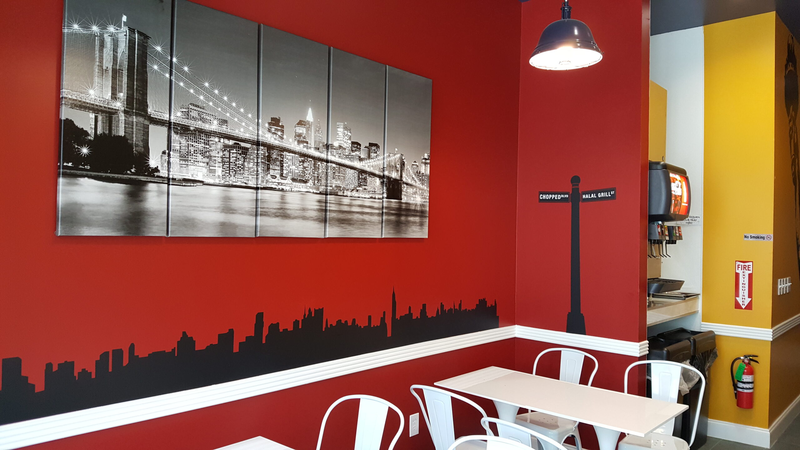 Restaurant tenant improvements by Fast General Contracting