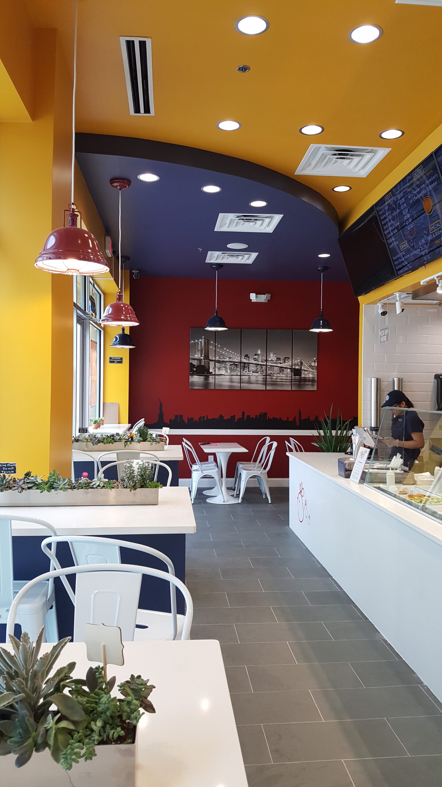 Restaurant tenant improvements by Fast General Contracting
