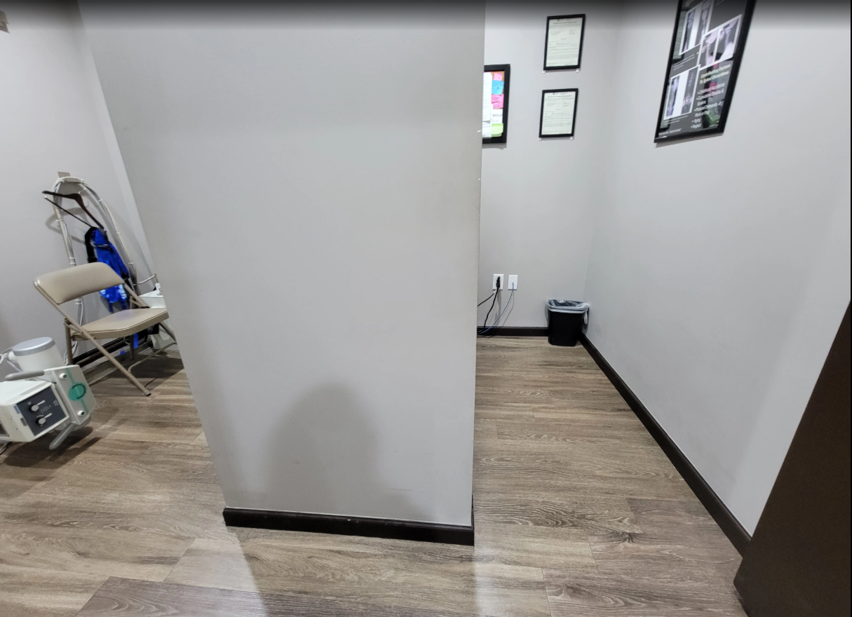 Clinic renovation project by Fast General Contracting