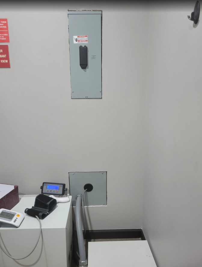 Clinic renovation project by Fast General Contracting