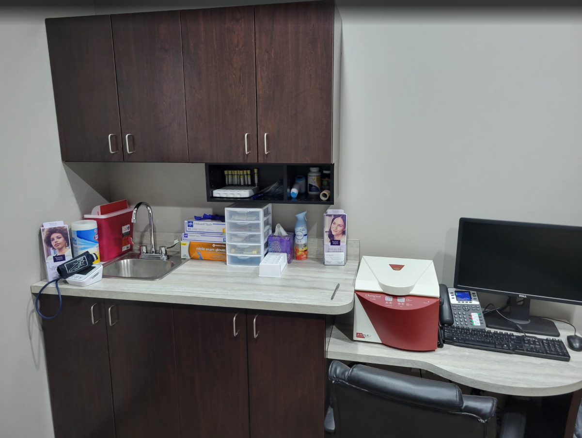 Clinic renovation project by Fast General Contracting