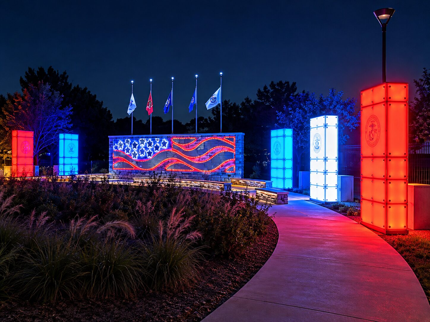 Coppell Veterans Memorial Plaza