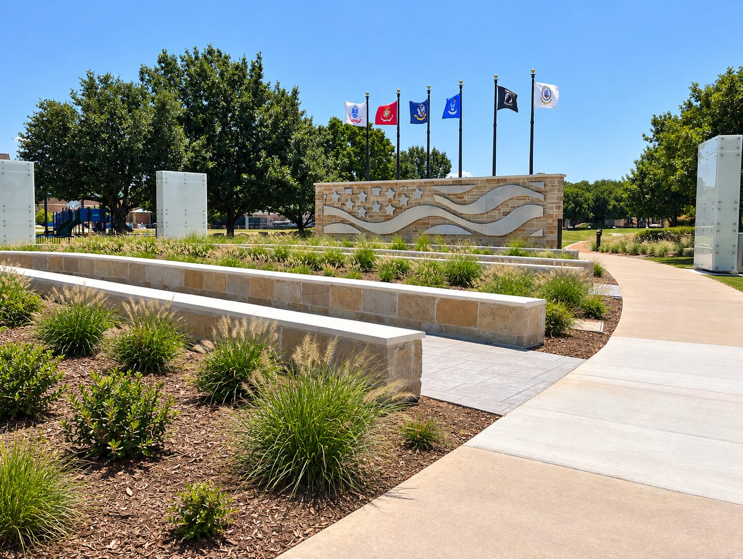 Coppell Veterans Memorial Plaza