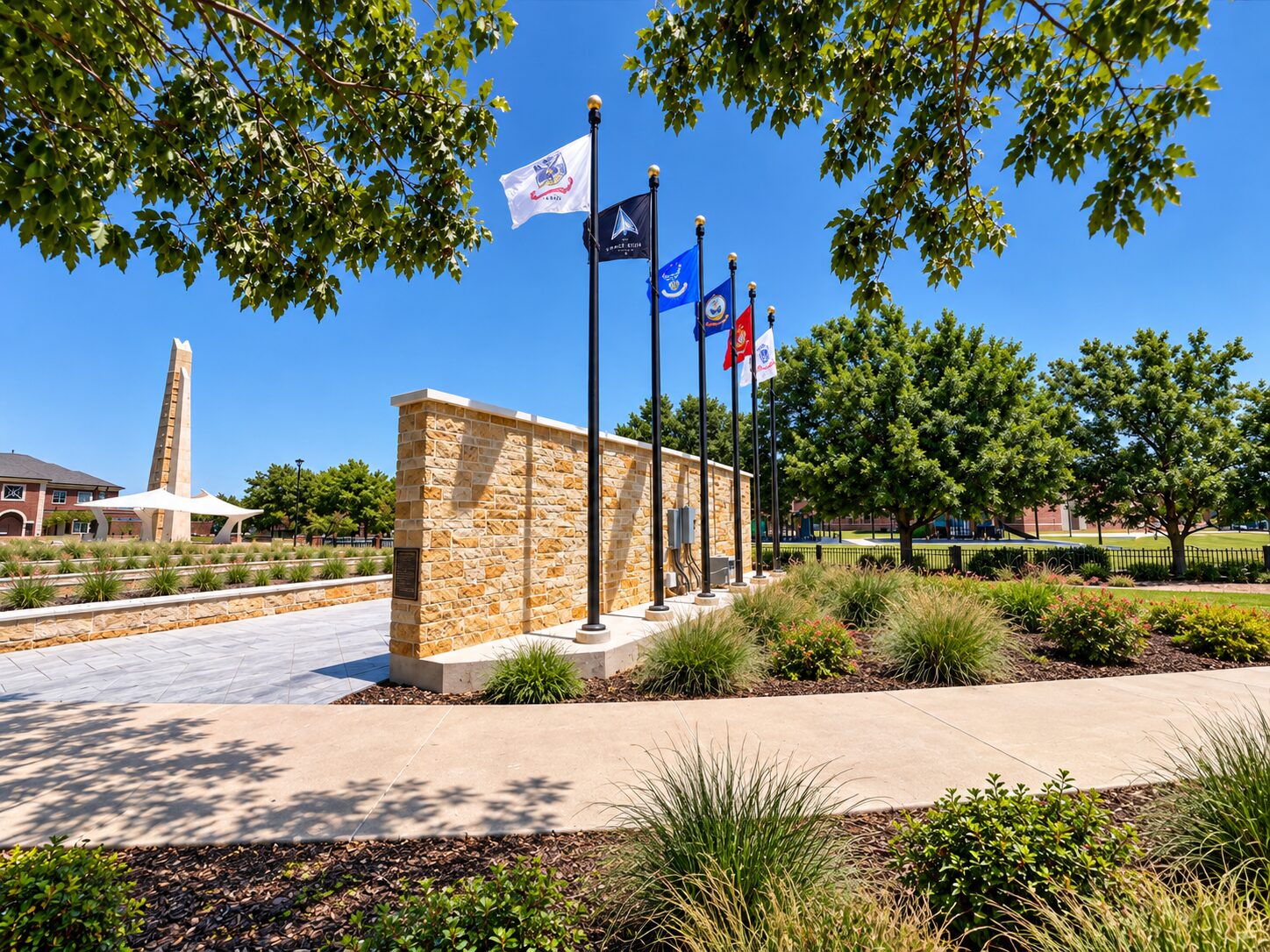 Coppell Veterans Memorial Plaza