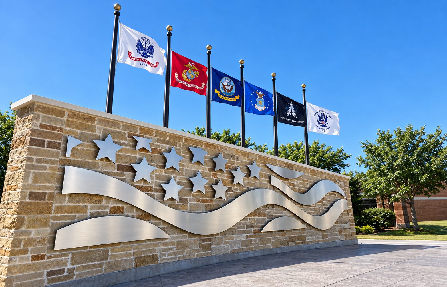 Coppell Veterans Memorial Plaza