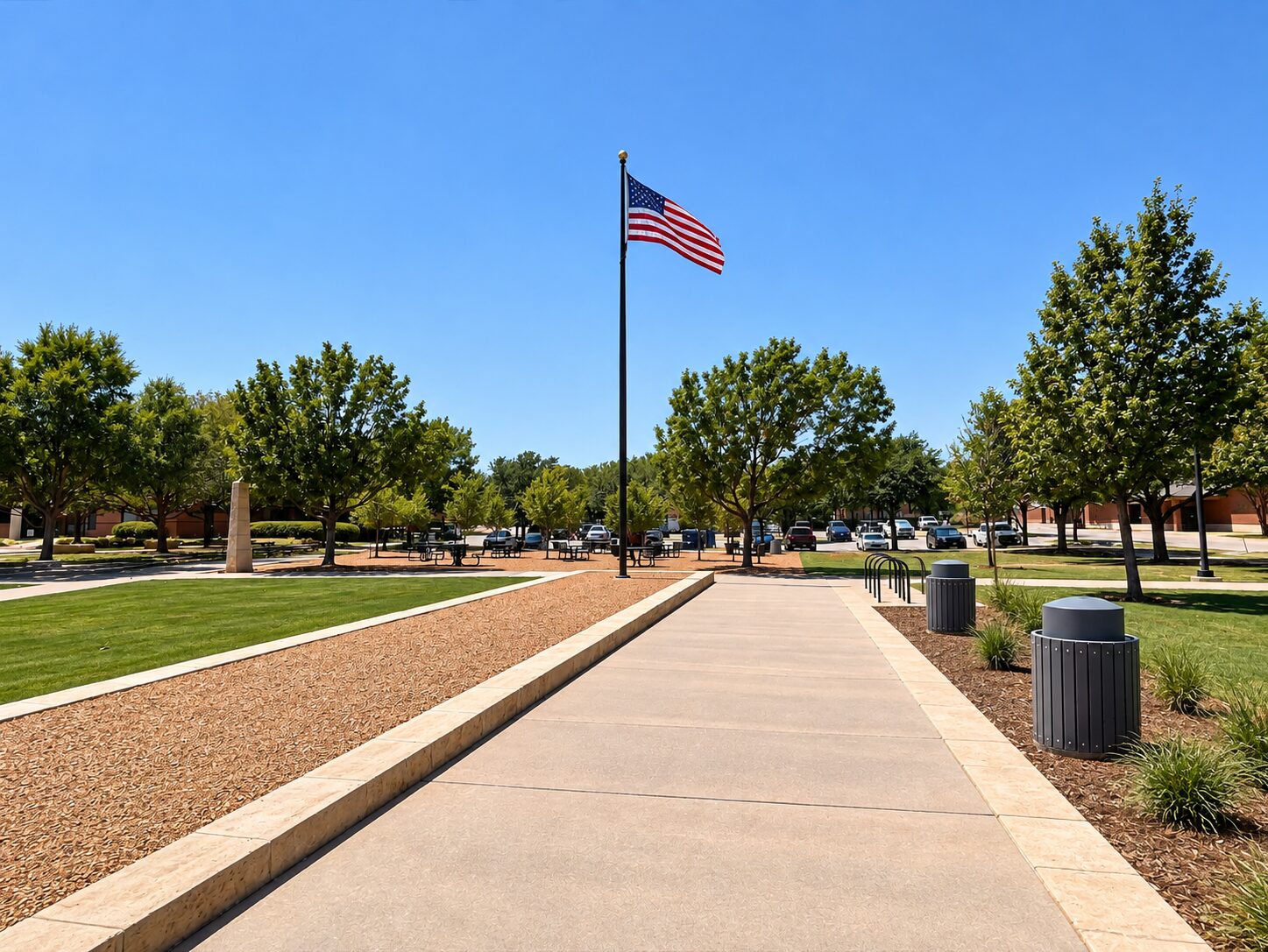 Coppell Veterans Memorial Plaza