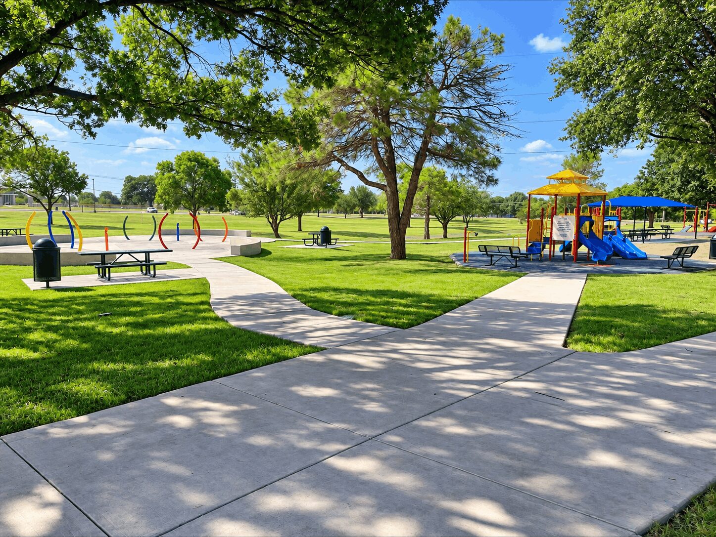 Evans Park Spray Zone