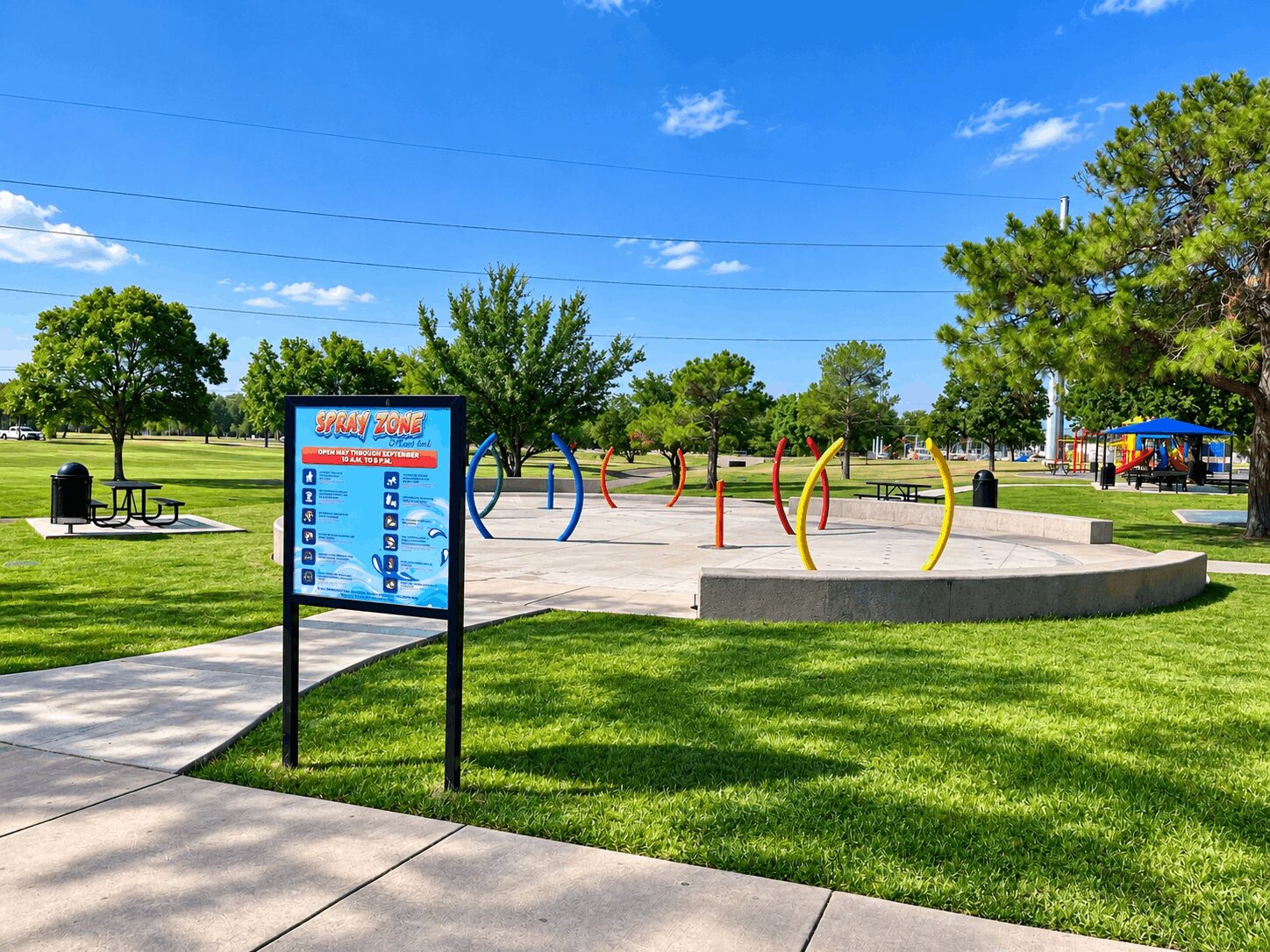 Evans Park Spray Zone