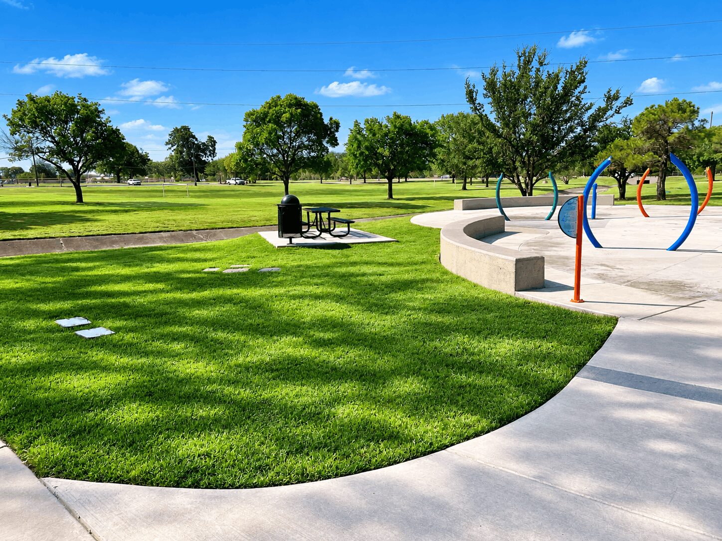 Evans Park Spray Zone
