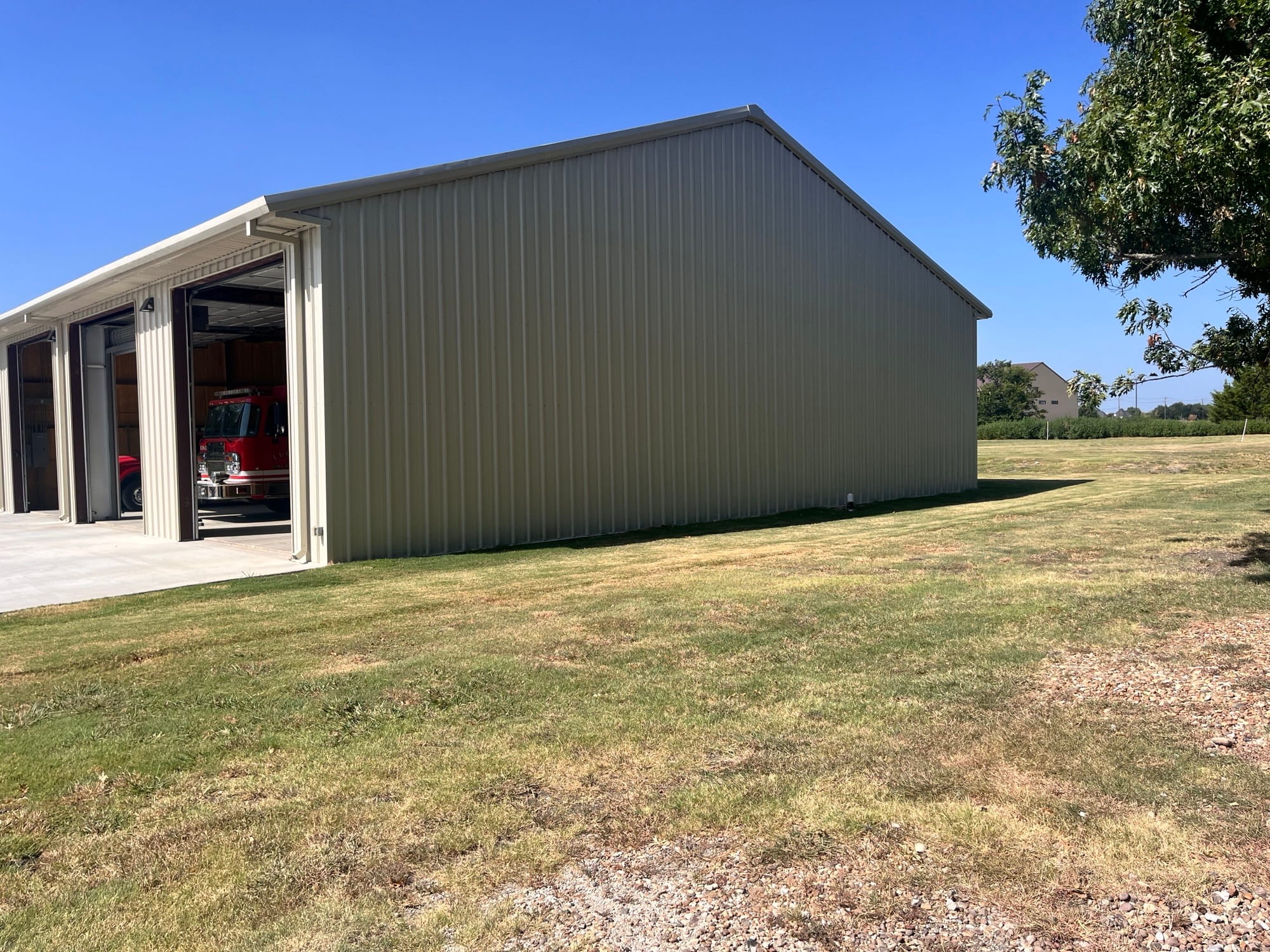 Lucas Fire and Rescue Accessory Building