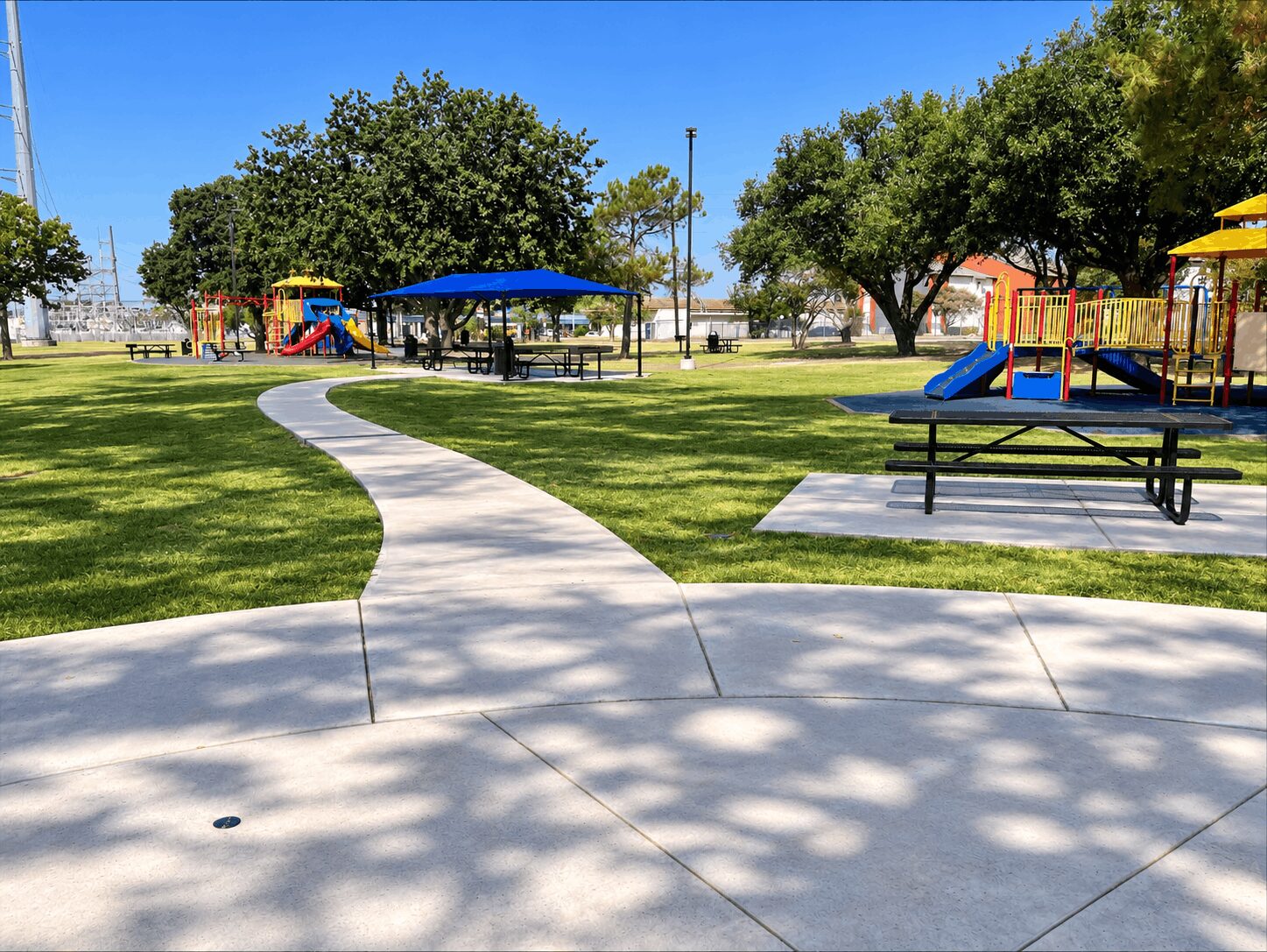 Evans Park Spray Zone