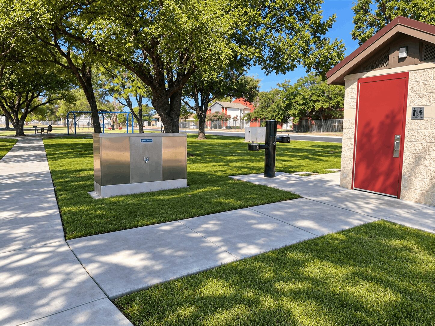 Evans Park Spray Zone